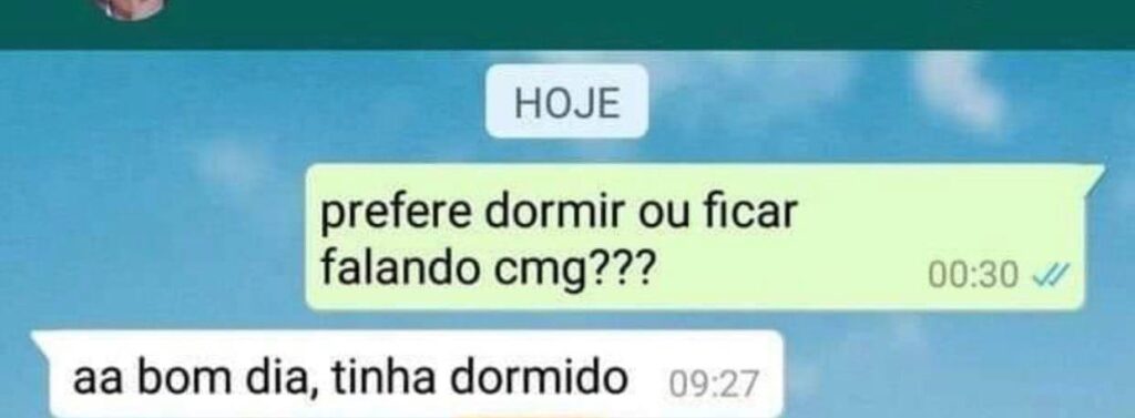 é melhor dormir